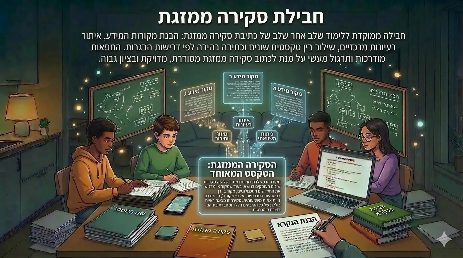 חבילת סקירה ממזגת